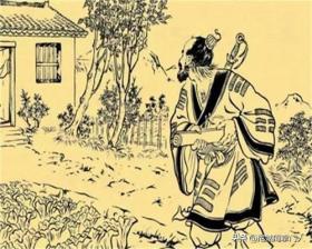 避雨夫妻助妇人,妇人劝诫莫住尾房