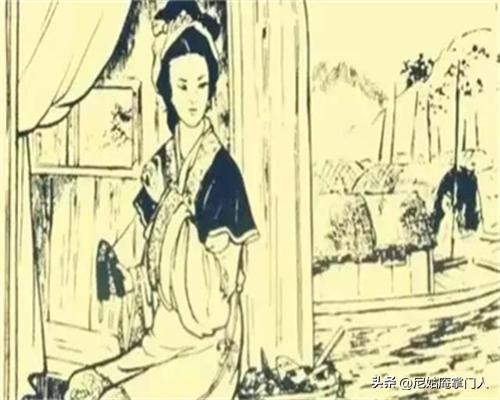避雨夫妻助妇人,妇人劝诫莫住尾房